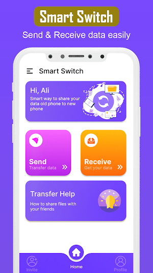 Smart Switch: Content Transfer Screenshot 1