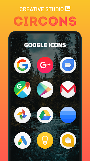 Circons Icon Pack - Colorful Circle Icons Screenshot 2
