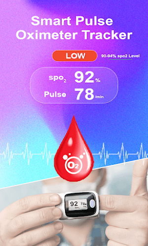 Smart Pulse Oximeter Tracker Screenshot 2
