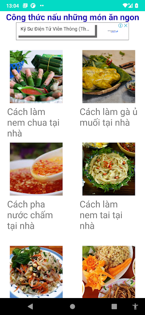Món ngon mỗi ngày ver 2.0 Screenshot 2