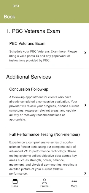 Chiron Sports Performance Screenshot 1