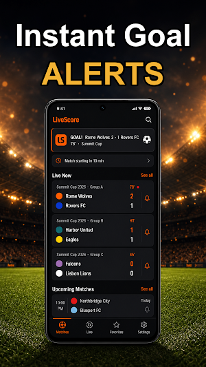 LiveScoreX: Football Result Screenshot 3