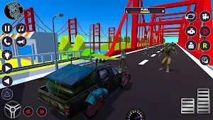 Zombie Apocalypse 3D Car Drift Screenshot 1