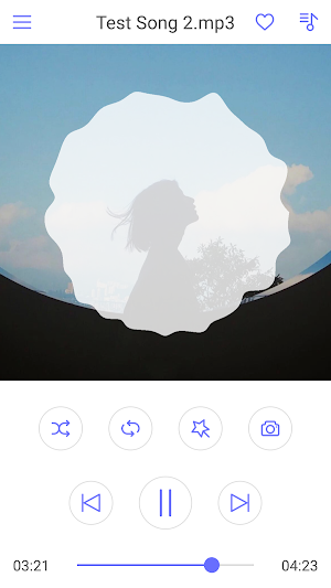 Easy Music Player (MP3 Audio Player & All Formats) Screenshot 1
