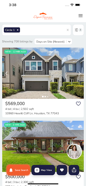 Dayna Simmons Real Estate Screenshot 0