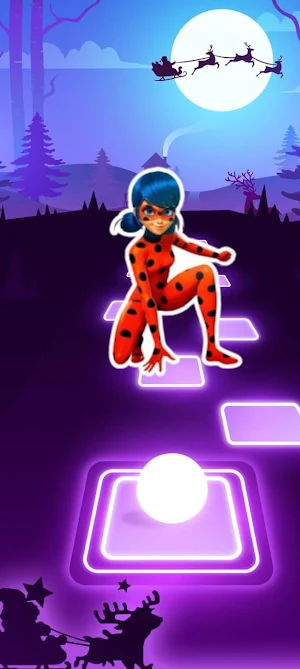 Ladybug Tiles Dance Music EDM Screenshot 0