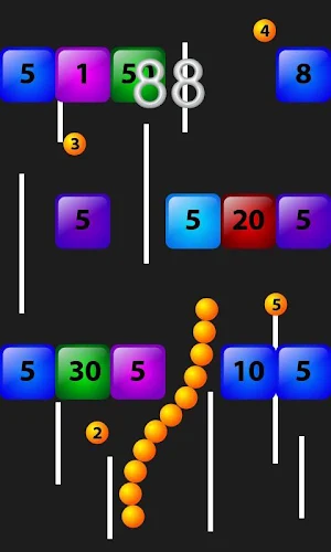 Snakes Blocks Break Challenge  Screenshot 0