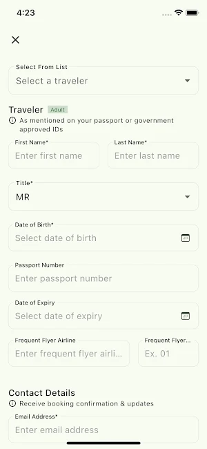 Biman Holidays Screenshot 1