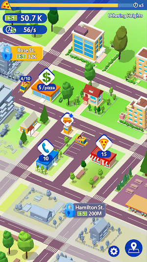 Idle Pizza Tycoon - Delivery Pizza Game Screenshot 0