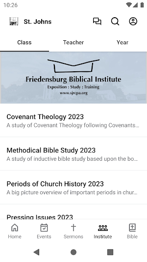 St. John's Reformed Church Screenshot 3