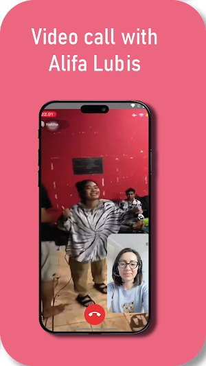 Alifa Lubis : fake video call Screenshot 0