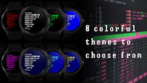 Windows CMD Theme Watch Face Screenshot 0