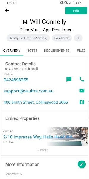 VaultRE Screenshot 2
