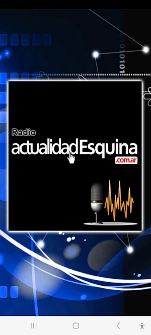 Actualidad Esquina Radio Screenshot 0