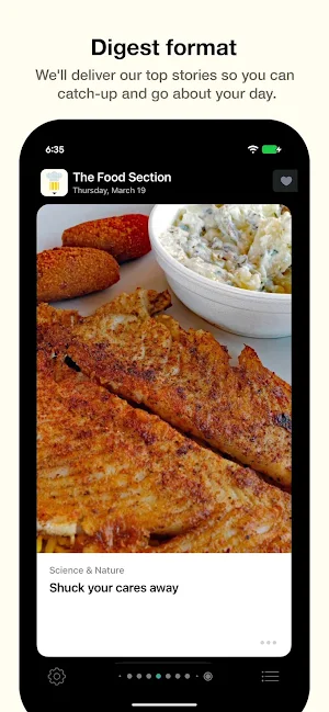 The Food Section Screenshot 0