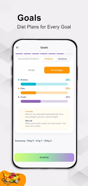 Dietify Meal & Calorie Tracker Screenshot 2