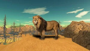 Angry Lion Jungle Attack Screenshot 2