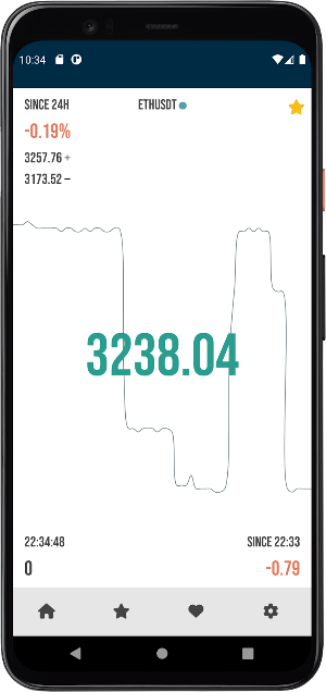 CryptoTicks live crypto charts Screenshot 3
