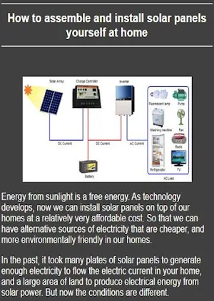 Learn to assemble solar electricity Screenshot 2