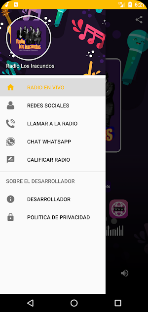 Radio Los Iracundos Screenshot 2