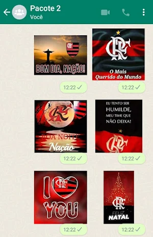 Figurinhas do Flamengo | Stickers do Mengão Screenshot 1