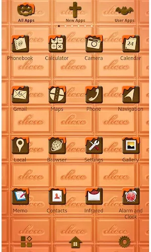 Halloween Chocolate Wallpaper Screenshot 1