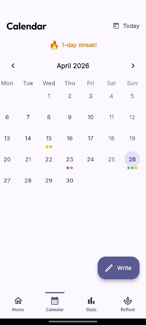 Daily Journal Screenshot 2
