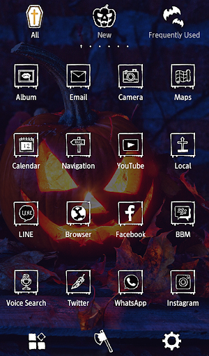 Pumpkin Candle Theme Screenshot 2