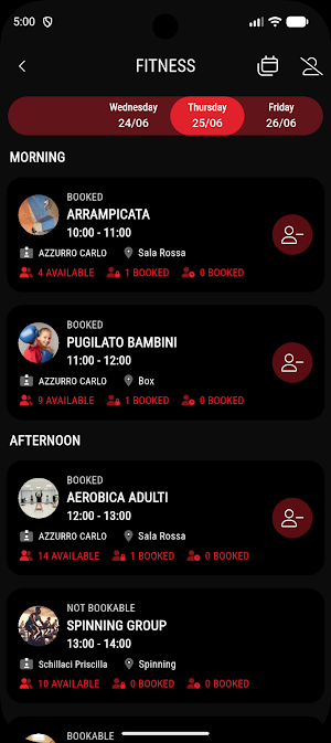 Fitness Academy H24 Screenshot 1