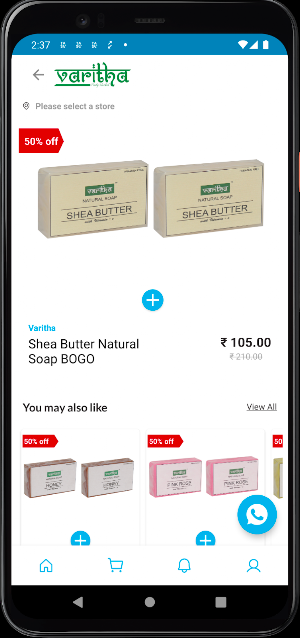 Varitha Shoppee Screenshot 1