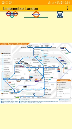 Subway London maps Screenshot 3