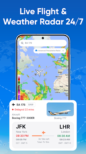 Flight Tracker - Weather Radar Screenshot 1