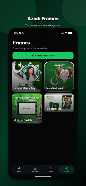 Dil Pakistan: Frames & Pics Screenshot 3
