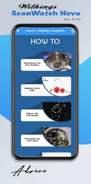 Withings ScanWatch Nova Guide Screenshot 0