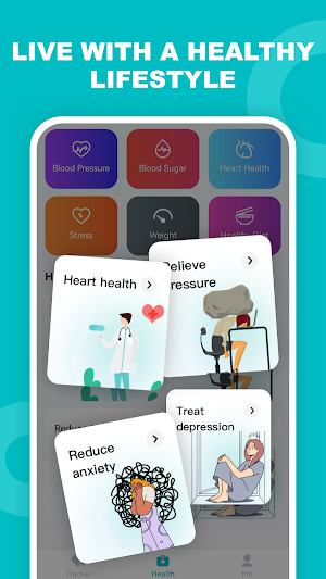 Blood Pressure Health Hub Screenshot 3