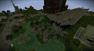 Zombie Apocalypse map for MCPE. New maps and mods Screenshot 2