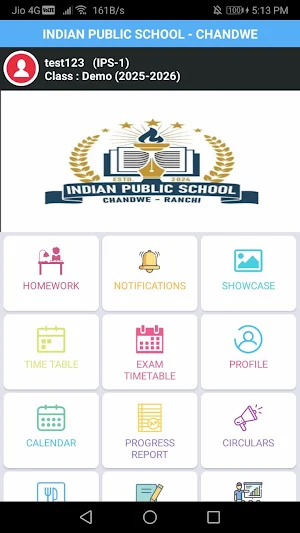 Indian Public School Chandwe Screenshot 0