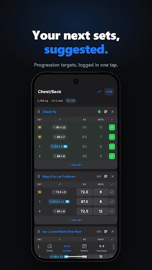 Sisyphus – Gym Tracker Screenshot 1