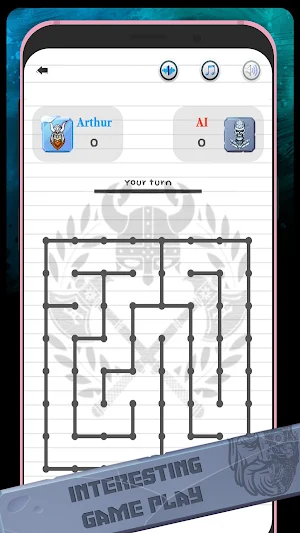 Dots and Boxes - Classic Board Screenshot 2