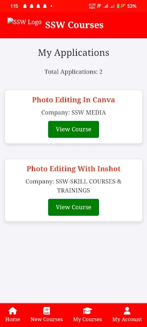 SSW- Skill Courses & Trainings Screenshot 3