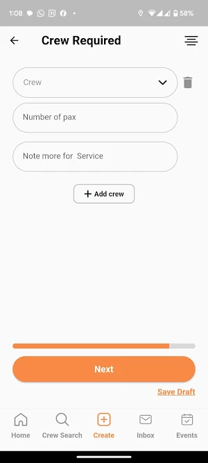 CrewCall App Screenshot 3