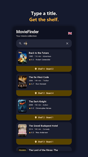MovieFinder: DVD & Blu-ray Screenshot 0
