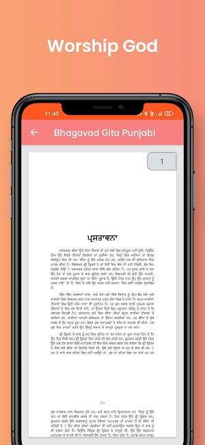 Bhagavad Gita In Punjabi Screenshot 1