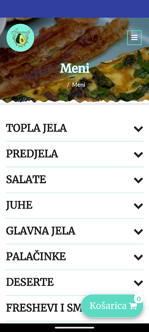 Bistro Avocado Screenshot 0