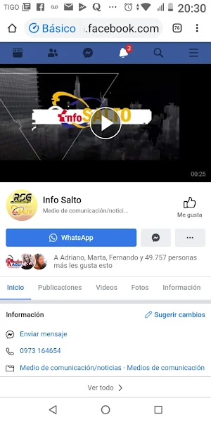 FM 90.3 RSG InfoSalto Screenshot 1