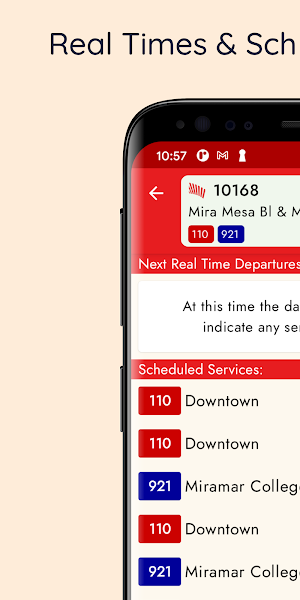San Diego Bus Trolley Coast & Light Rail Screenshot 2