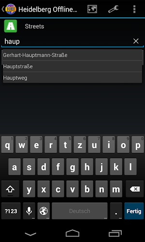 Heidelberg Offline City Map Screenshot 3
