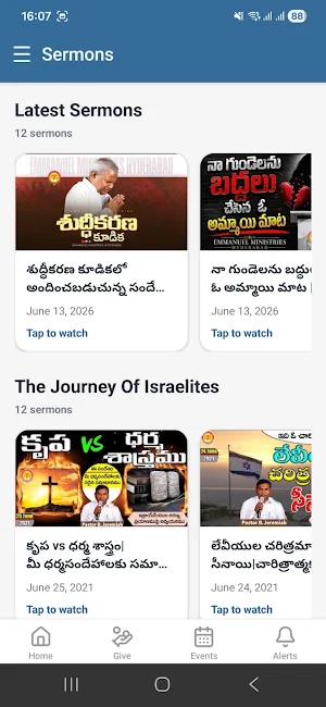 Emmanuel Ministries Hyderabad Screenshot 3