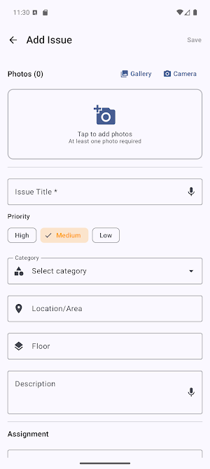 Site Audit & Snagging Report Screenshot 3