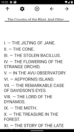 Book, The Country of the Blind Screenshot 0